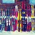 Ski storage